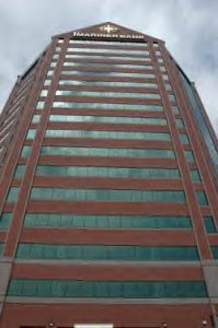 An impressive news: The First Mariner Tower is facing foreclosure