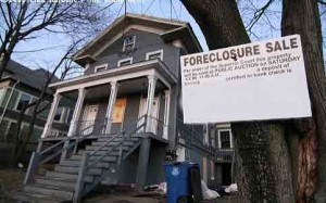 foreclosures Foreclosures are listed on the principal causes of homelessness