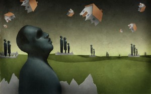 Foreclosure problem can be solved by looking to the past