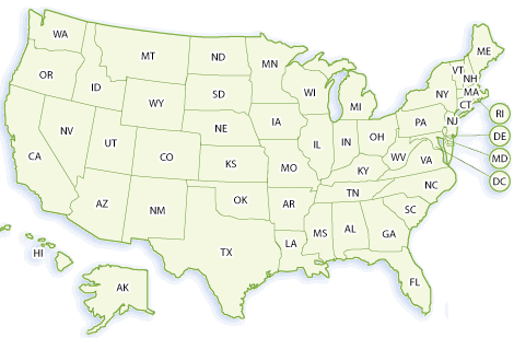 US MAP