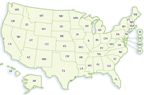 US MAP